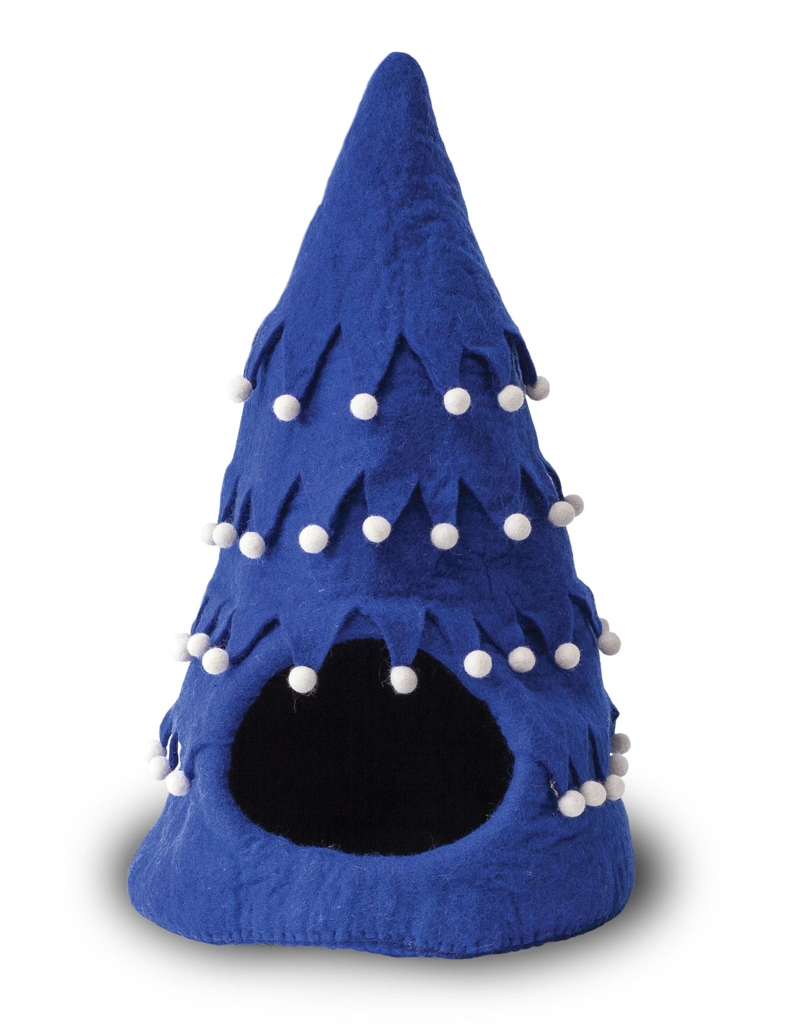 Dharma Dog Karma Cat Holiday Tree Wool Pet Cave