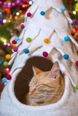 Dharma Dog Karma Cat Holiday Tree Wool Pet Cave