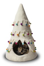 Dharma Dog Karma Cat Holiday Tree Wool Pet Cave