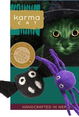 Dharma Dog Karma Cat Bat & Spider Wool Cat Toy