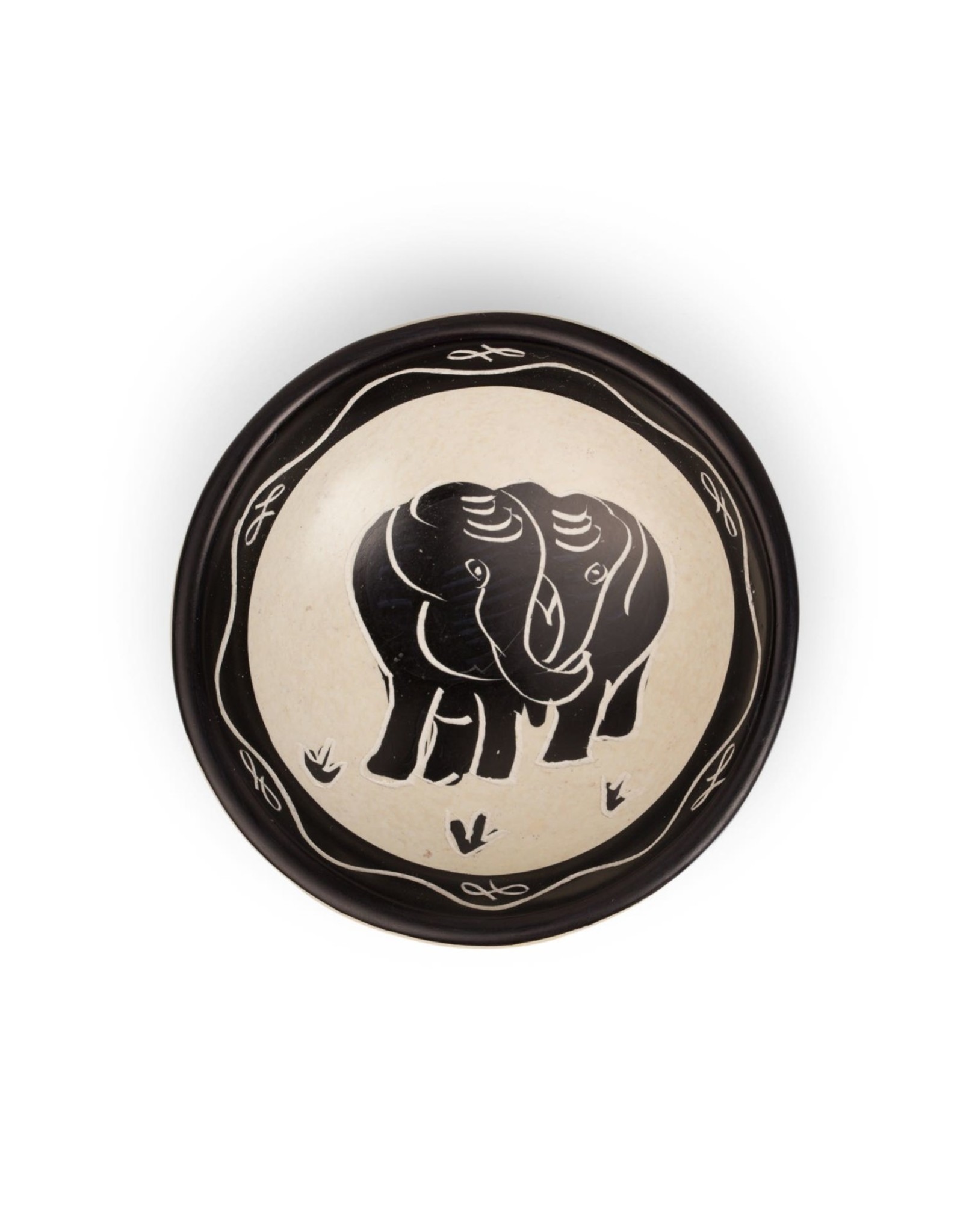 Ten Thousand Villages Elephant Kisii Ring Dish