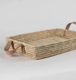 Ten Thousand Villages Rectangle Handled Basket