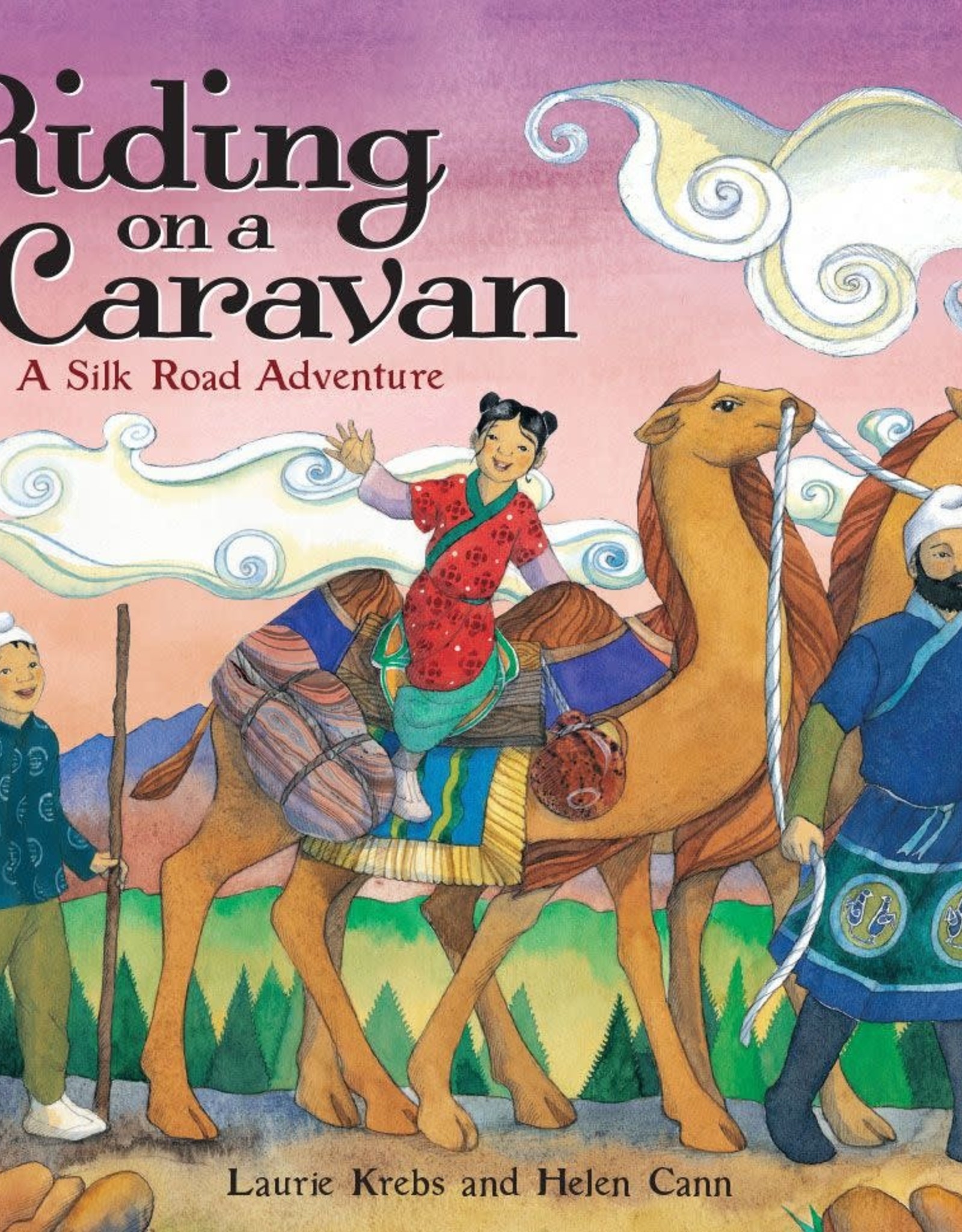 Barefoot Books Riding on a Caravan: A Silk Road Adventure (Softcover)