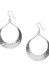 Matr Boomie Lunar Crescent Earrings - Silver