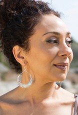 Matr Boomie Lunar Crescent Earrings - Silver