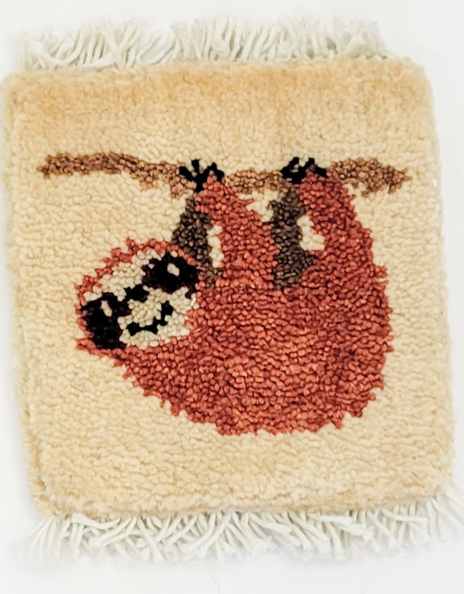 Bunyaad Pakistan Sloth Mug Rug