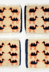 Bunyaad Pakistan Tribal Camel Mug Rugs