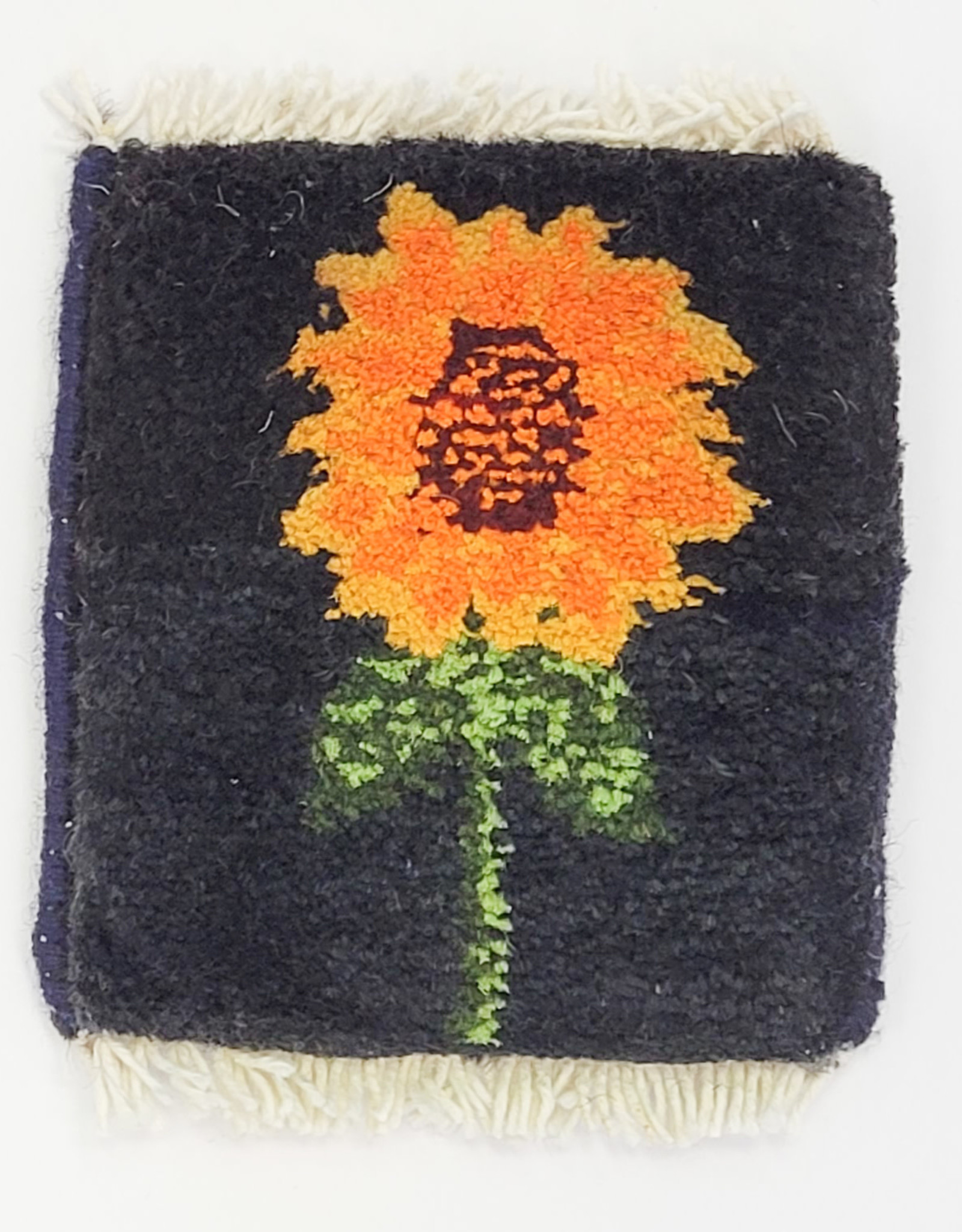 Bunyaad Pakistan Tribal Sunflower Mug Rug Assorted