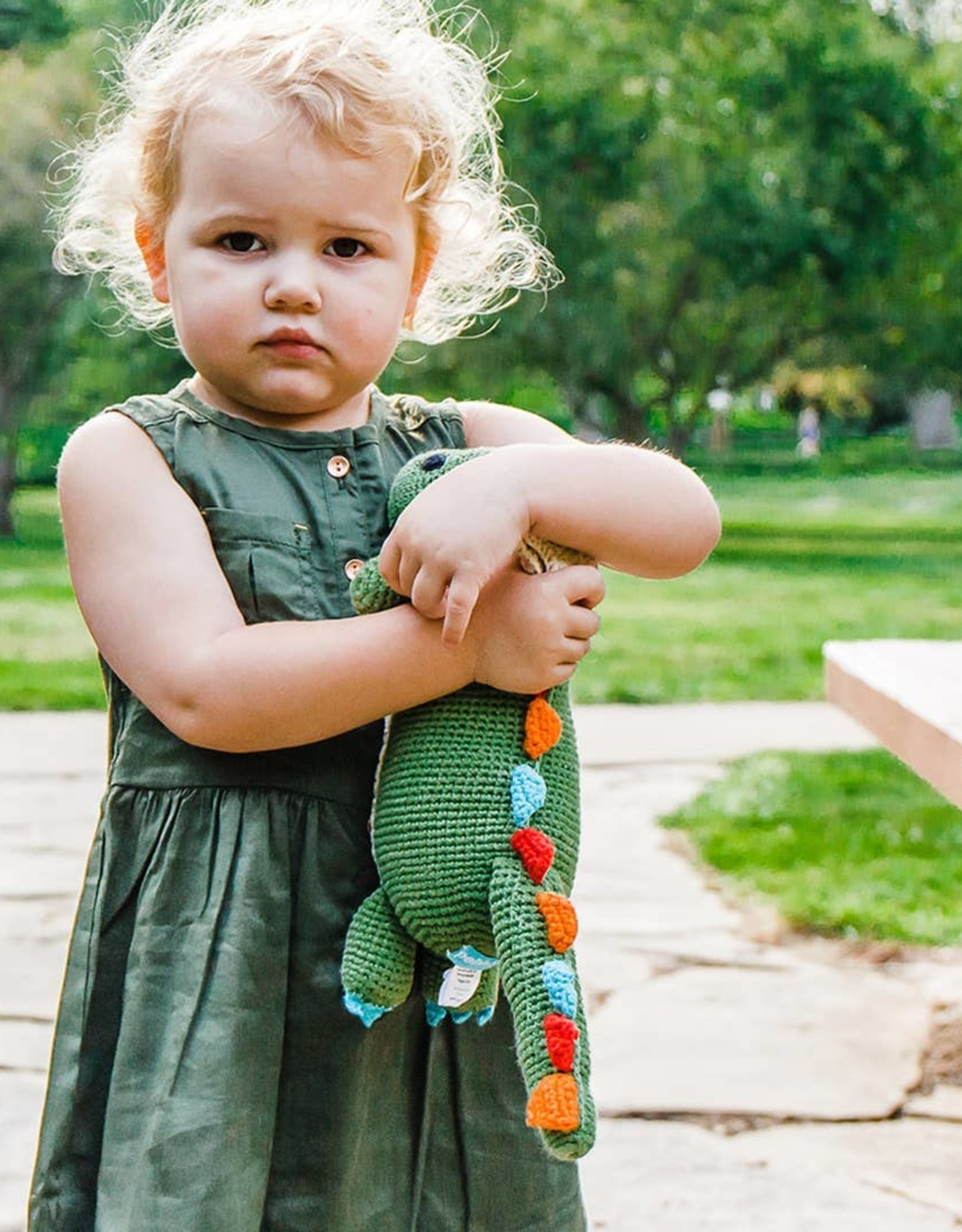 Pebble Dragon Storytime Green