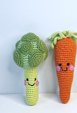 Pebble Friendly Broccoli Rattle