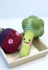 Pebble Friendly Broccoli Rattle