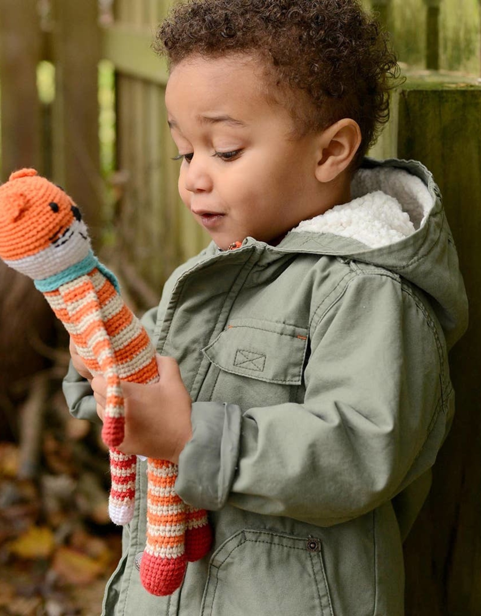 Pebble Fox Rattle