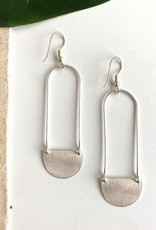 WorldFinds Aliya Earrings - Silver