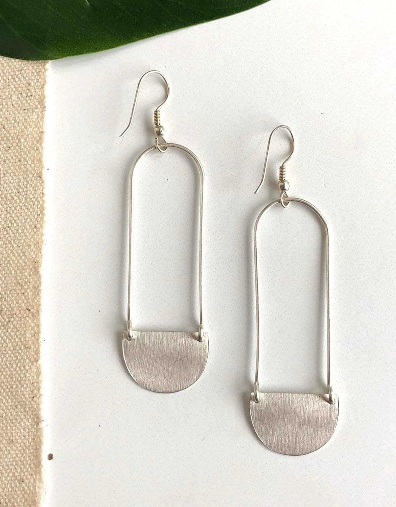 WorldFinds Aliya Earrings - Silver