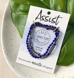 WorldFinds Assist- Cause Bracelet to Assist Refugees