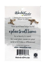 WorldFinds Build - Cause Bracelet to Build Homes