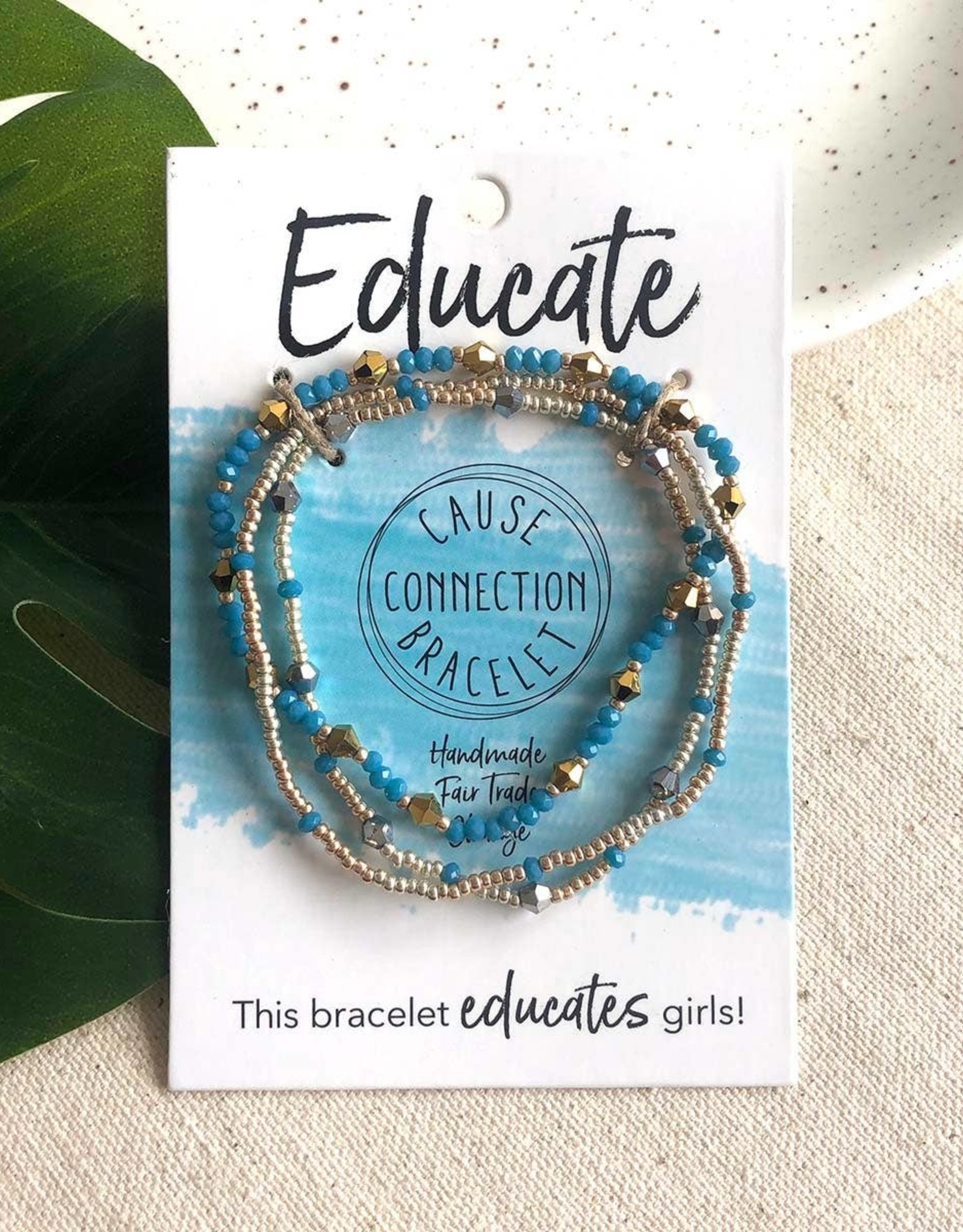 WorldFinds Educate- Cause Bracelet to Educate Girls