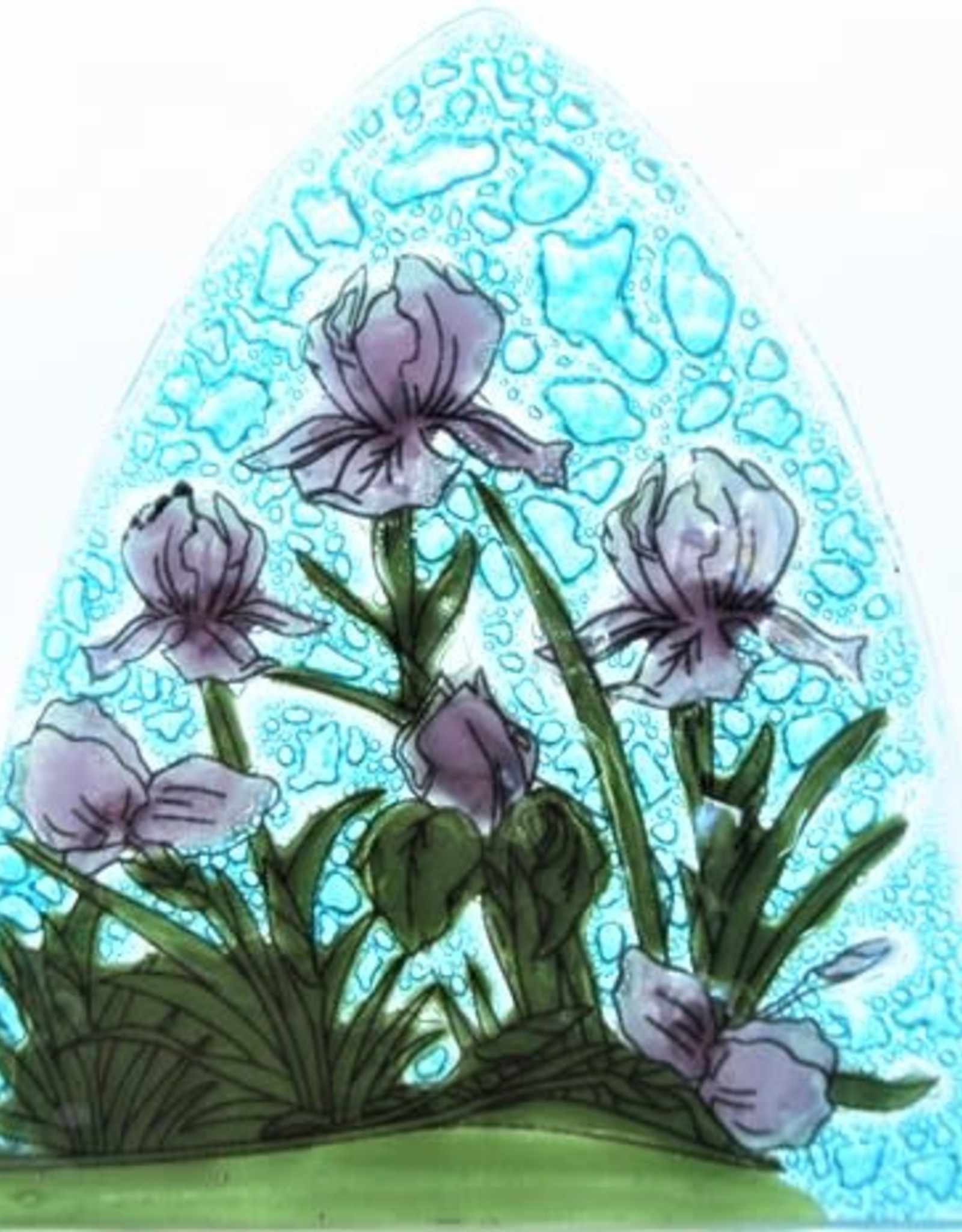 Pampeana Iris Flower Nightlight