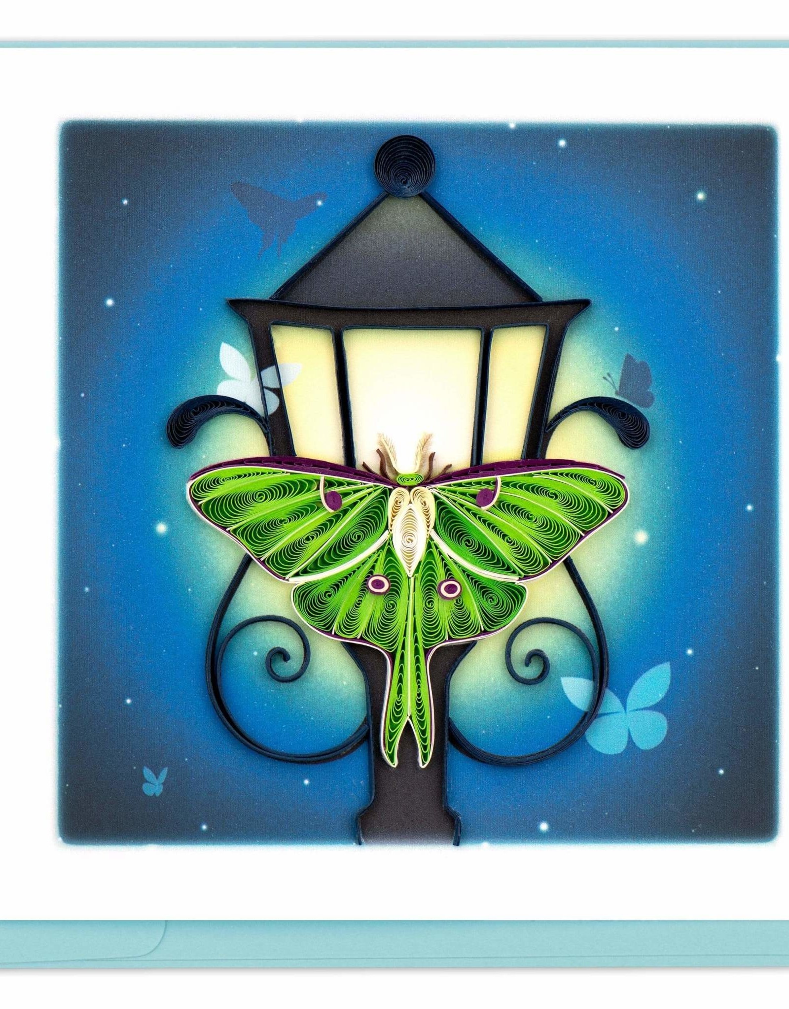 Quilling Card Quilled Luna Moth Greeting Card