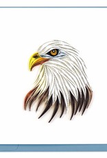 Quilling Card Quilled Bald Eagle Greeting Card