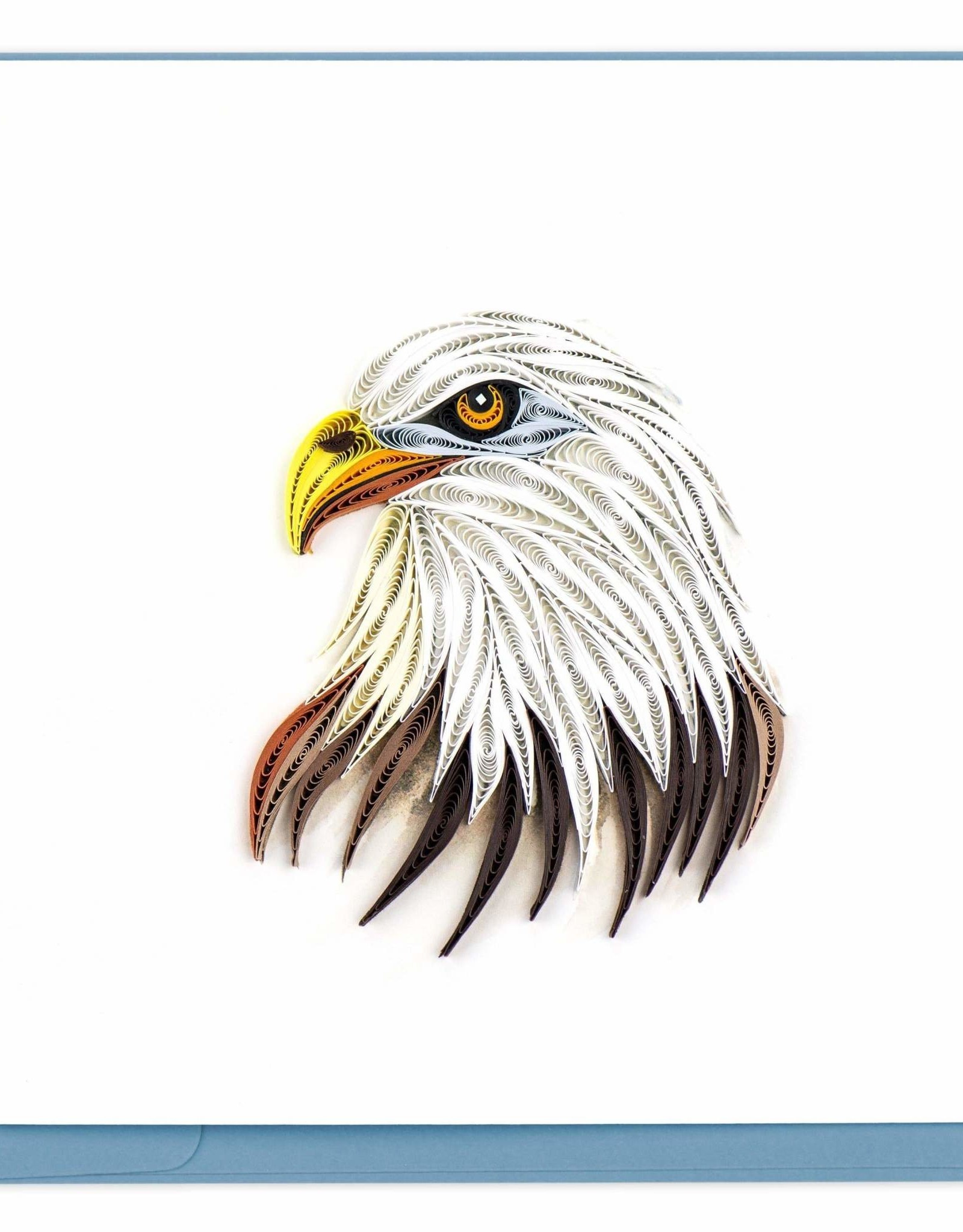 Quilling Card Quilled Bald Eagle Greeting Card