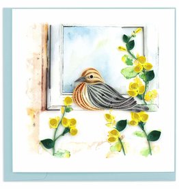 Quilling Card Quilled Mourning Dove Greeting Card