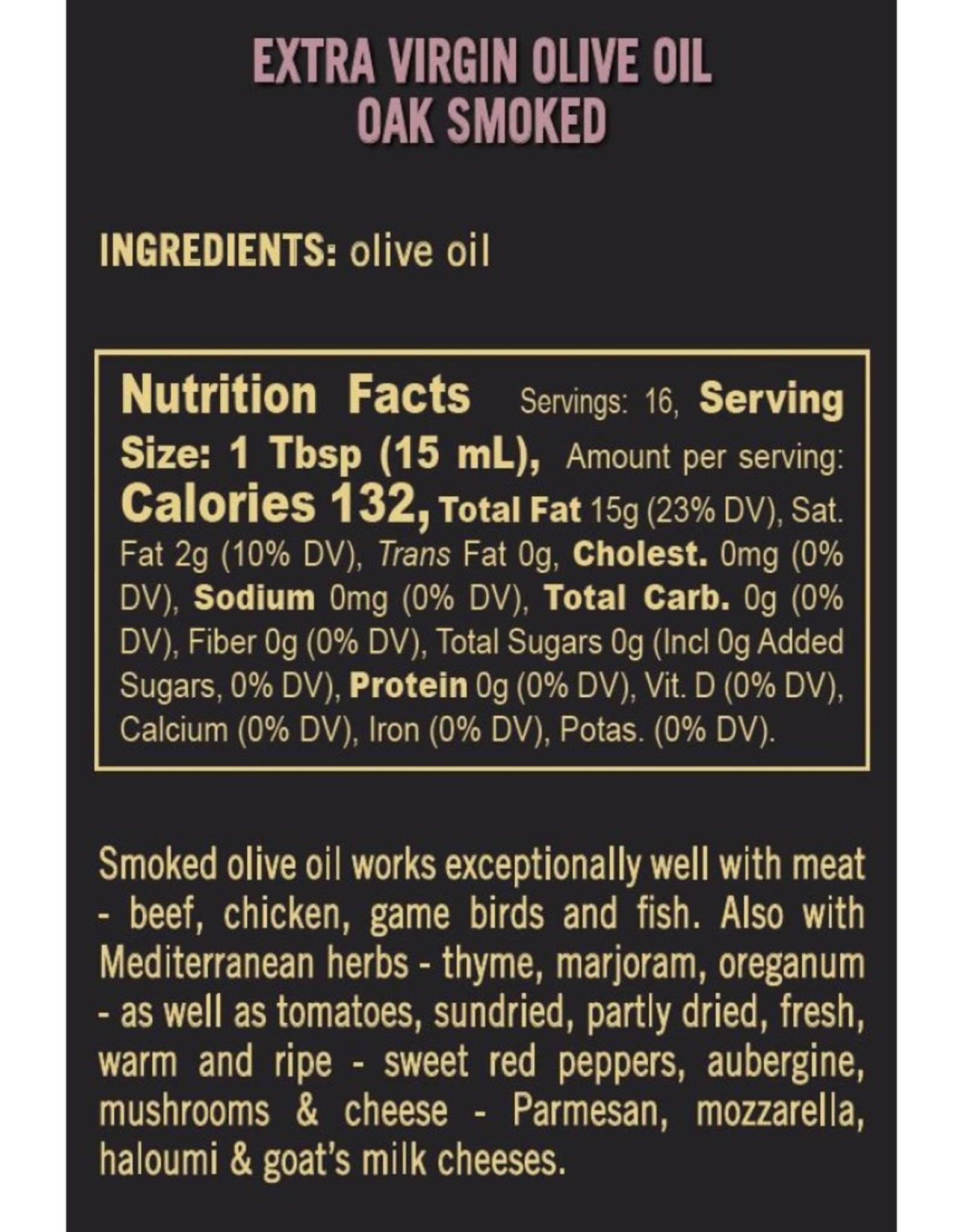 Serrv Oak-Smoked Olive Oil