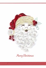 Quilling Card Quilled Santa Beard Christmas Card