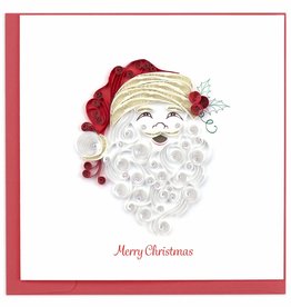 Quilling Card Quilled Santa Beard Christmas Card