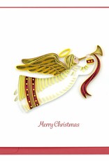 Quilling Card Quilled Christmas Angel Greeting Card