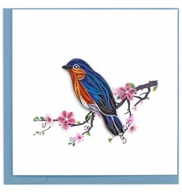 Quilling Card Quilled Bluebird Greeting Card