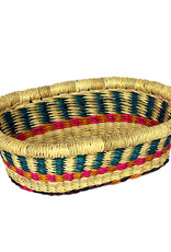 African Market Baskets Mini Oval Tray