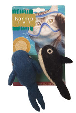 Dharma Dog Karma Cat Whale & Orca Cat Toys