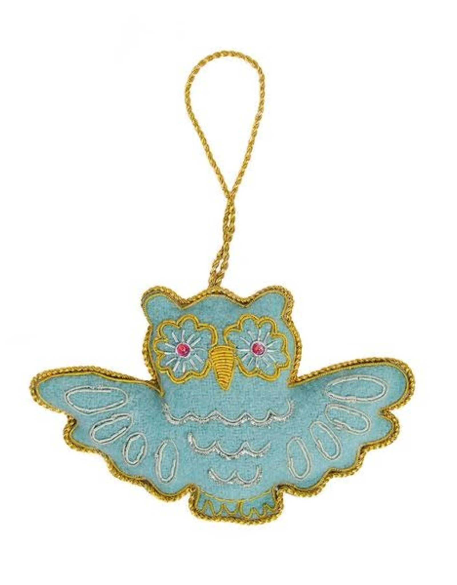 Matr Boomie Larissa Plush Ornament - Owl