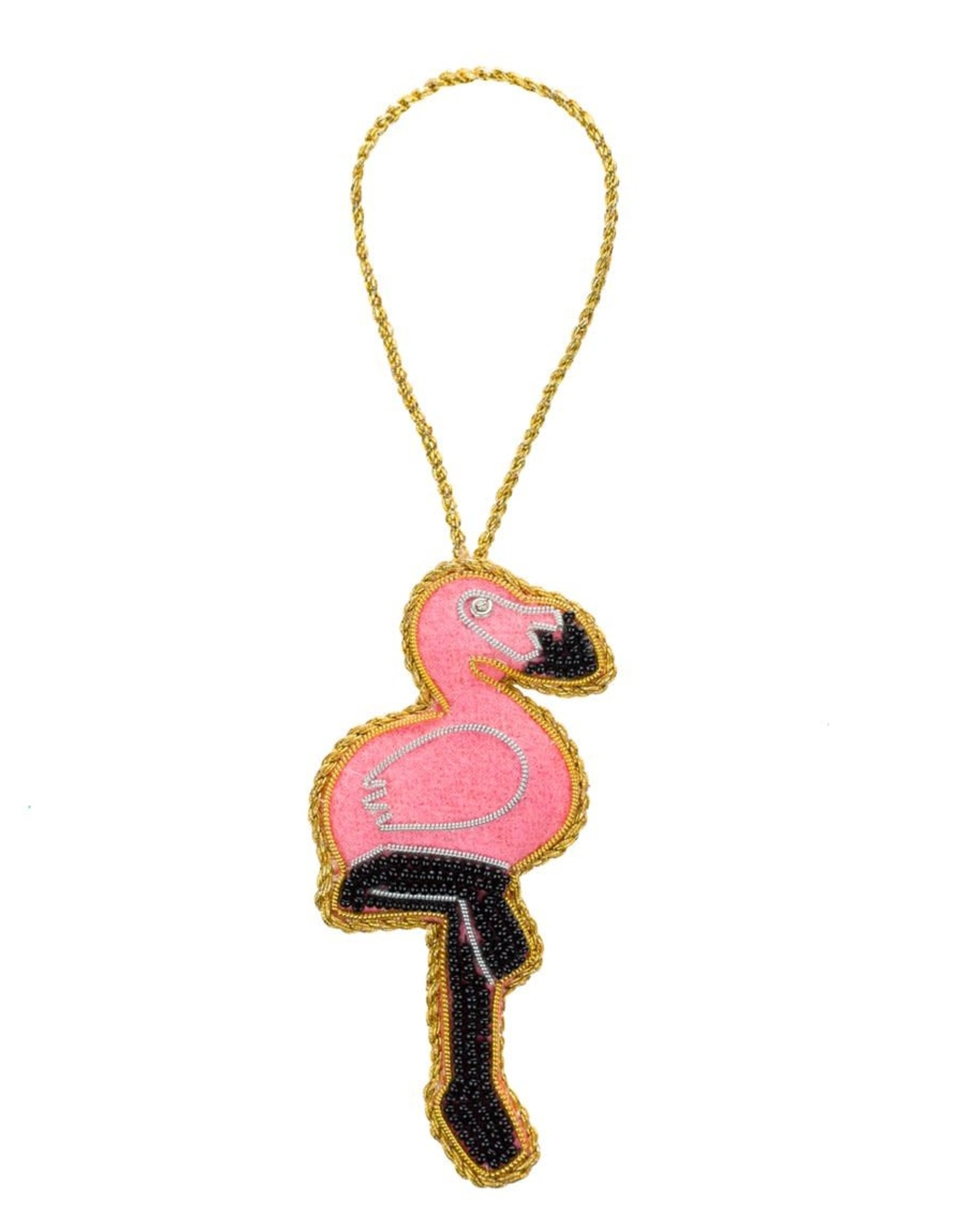 Matr Boomie Larissa Plush Ornament - Flamingo