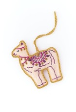 Matr Boomie Larissa Plush Ornament - Llama