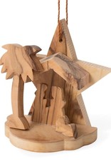 Ten Thousand Villages Star & Stable Ornament