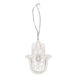 Ten Thousand Villages Filigree Hamsa Ornament Ten Thousand Villages Filigree Hamsa Ornament