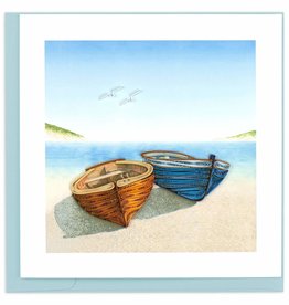 Quilling Card Quilled Boats Greeting Card
