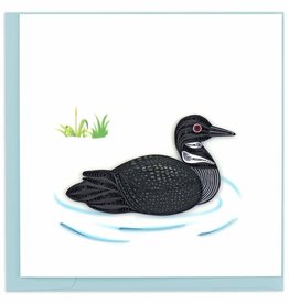Quilling Card Quilled Loon Greeting Card