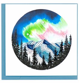 Quilling Card Quilled Northern Lights Greeting Card