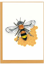 Quilling Card Quilled Honey Bee Gift Enclosure Mini Card