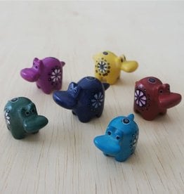 Global Crafts Tiny Hippos - Kisii Stone 1.5 - 2"