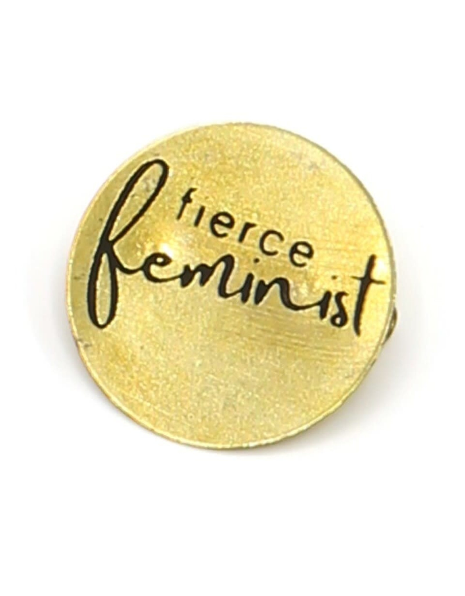 Fair Anita Fierce Feminist Pin
