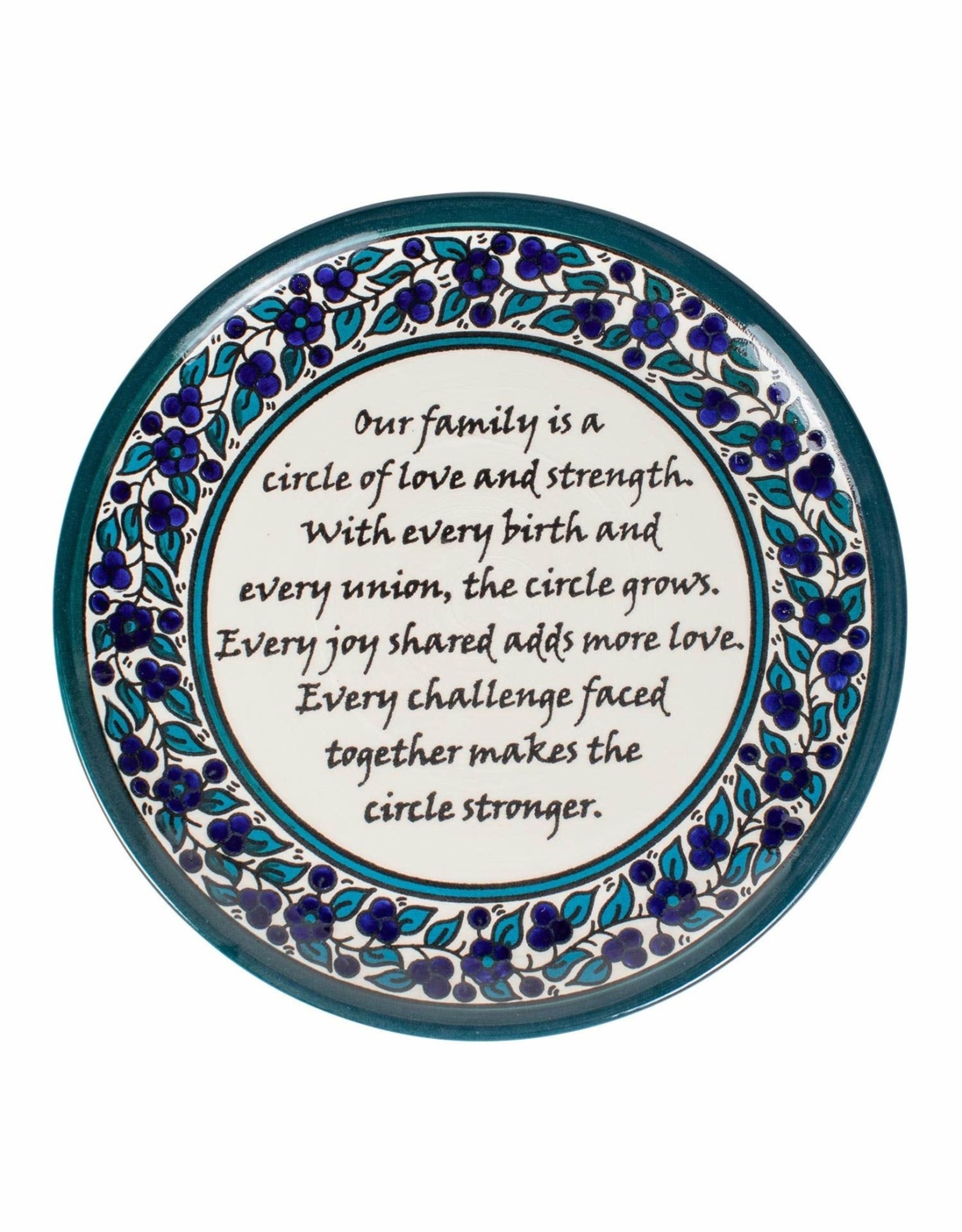 Ten Thousand Villages Family Circle Plate