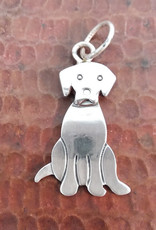 Ganesh Himal Sterling Silver Dog Pendant - Retriever
