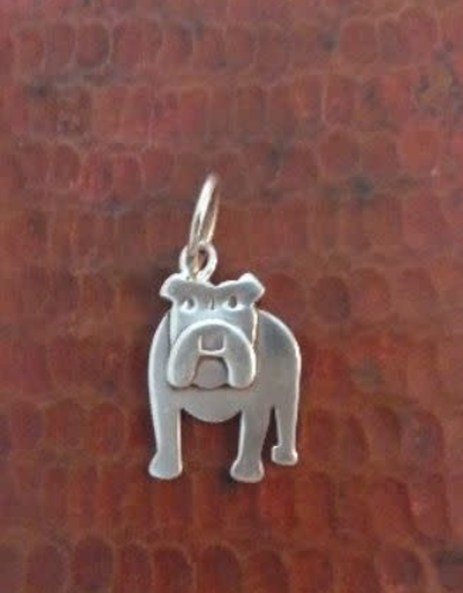 Ganesh Himal Sterling Silver Dog Pendant - Bulldog
