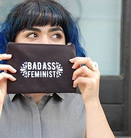 Malia Designs Badass Feminist Wristlet Pouch