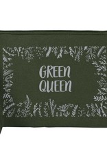 Malia Designs Green Queen Wristlet Pouch