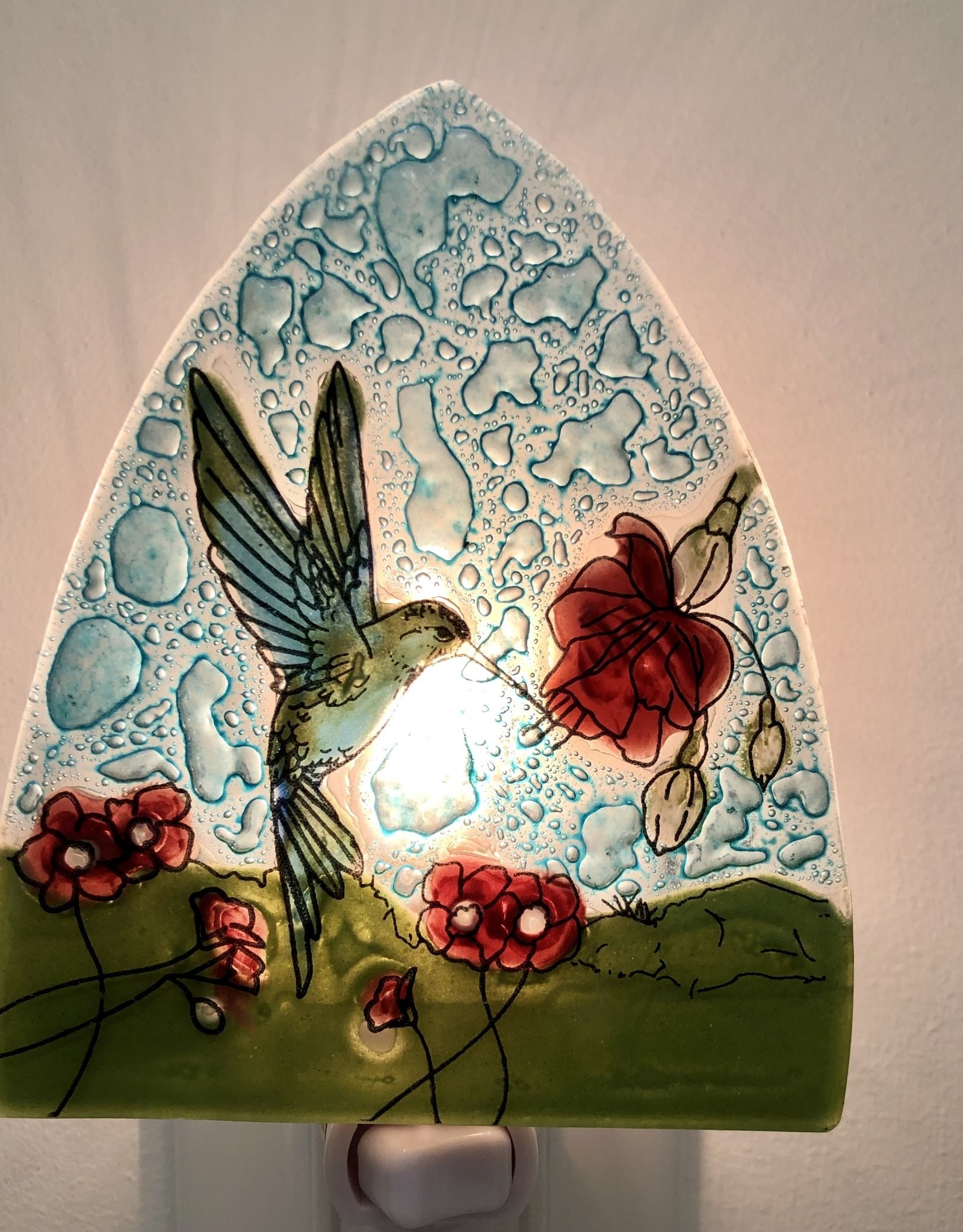 Pampeana Green Hummingbird Nightlight